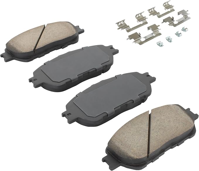 Premium Ceramic Front Brake Pads Compatible - Image 2