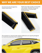 in-Channel Window Rain Guards Fit - Image 5