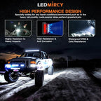R4 Pure White LED Rock Lights Kit - Image 2
