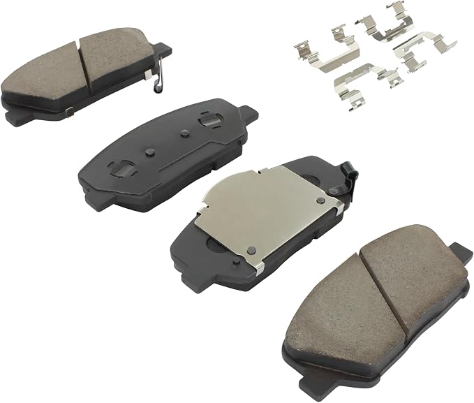 Premium Ceramic Front Brake Pads Compatible - Image 2