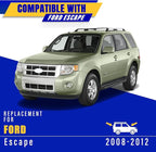 3 wipers Replacement for 2008-2012 Ford Escape, Windshield Wiper Blades - Image 5