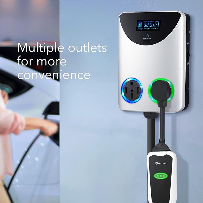 Lectron NEMA Socket Splitter for Level 2 EV Charger Installation - Image 8