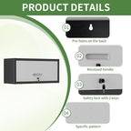 Metal Tool Cabinet, Garage Storage Cabinet System, Wall Cabinet & Locking - Image 4