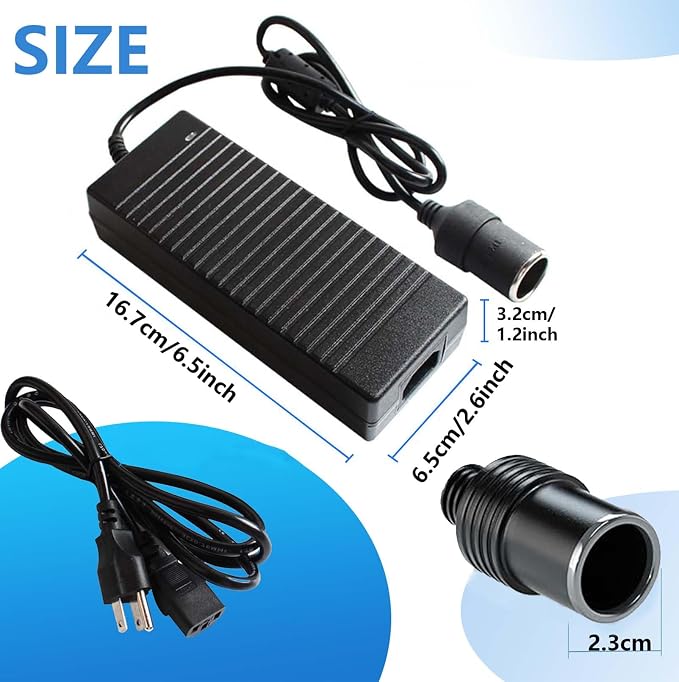 15A 180W 110V to 12V Converter AC to DC Converter 120 to 12 Volt Converter Car - Image 4