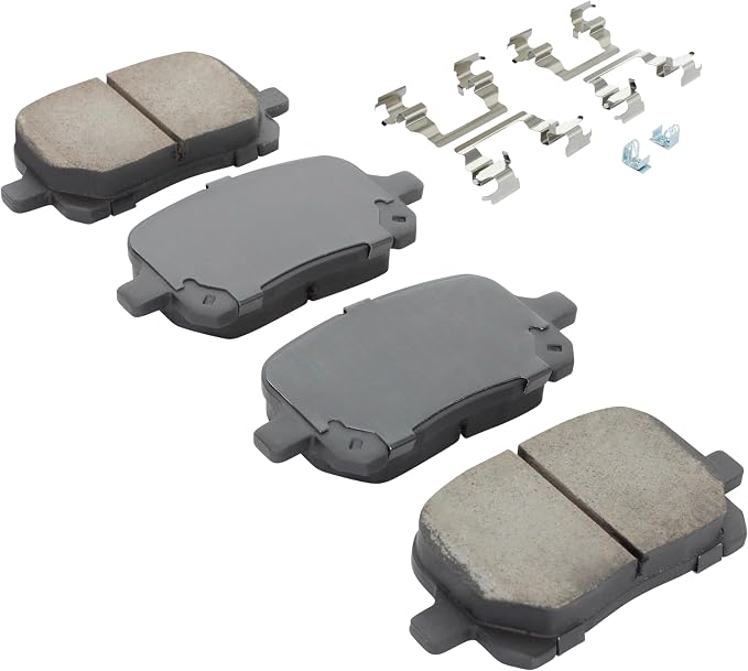 Premium Ceramic Front Brake Pads Compatible - Image 2