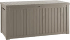 200 Gallon Resin Deck Box, Waterproof Outdoor Storage Bin by Decksplore%E2%80%94BuiltforOutdoor