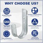 Gisafai 200 Cable Support J Hook, Cable Hooks - Image 4