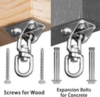 Heavy Duty Swing Hangers for Wooden Sets 2000 LB Capacity Hammock Hanger 360 - Image 5