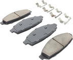 Premium Ceramic Front Brake Pads Compatible - Image 2