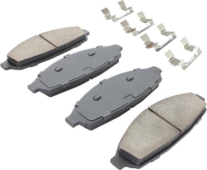 Premium Ceramic Front Brake Pads Compatible - Image 2