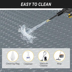 7.5x18 FT Garage Floor Mat, Flooring Roll - Image 6