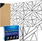 8 Pack 2-Layer Soundproof Wall Panels, 1.2lb/ft* High Density, Thicker 0.43 in by Staytunedforournewproduct