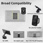 Carplay Mount, 360° Flexible Windshield Dashboard Suction Cup Bracket - Image 4