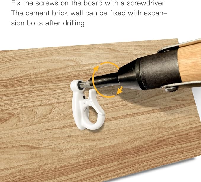 Light Hanger Hooks, String Light Hooks, Screw-in Hooks - Image 6