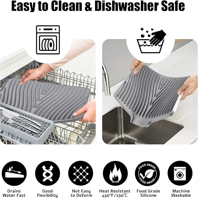 Dish Drying Mat, Stone Drying Mat - Image 4