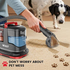 Portable Carpet & Upholstery Cleaner Machine, 15Kpa Strong Suction Spot Cleaner - Image 6