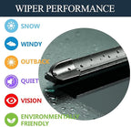 AUTOBOO 25"+22" Windshield Wipers - Image 8