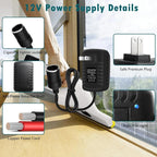 inShareplus 12V 3A 36W AC to DC Converter - Image 4