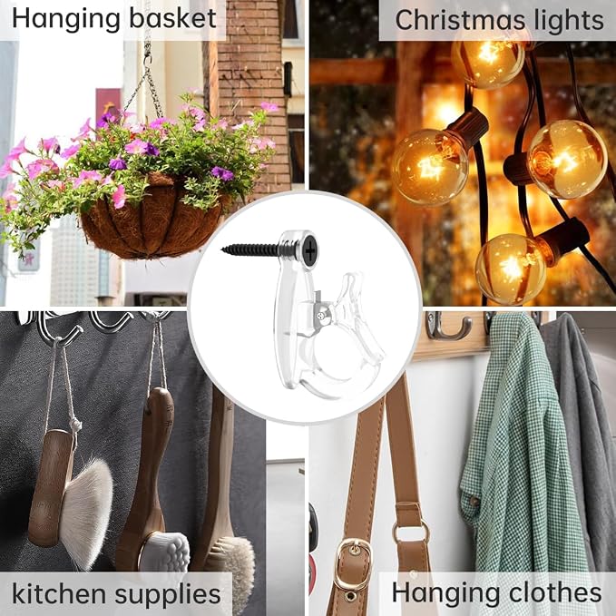Light Hanger Hooks, Screw-in Hooks - Image 7