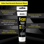 T-Cut Black Scratch Remover, Color Fast Car Wax Polish Color Enhancer, 5.3 Oz - Image 4