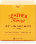 Leather Honey Leather Cleaner Wipes: Clean Leather On-The-Go. Cleaning Wipes by LeatherHoney