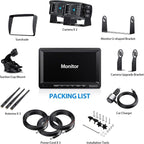 Digital Wireless Backup Camera System Kit, IP69K Waterproof Wireless 2 Rear - Image 6