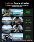 Vantrue E360 Plus 3 Channel 360 Degree WiFi Dash Cam, Dual STARVIS 2, - Image 7
