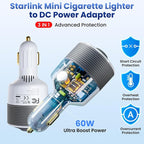 Starlink Mini Car Adapter - 12V to 24V DC Step Up Converter - Image 4