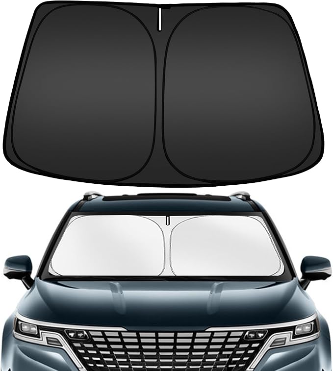 ARISMOTOR Windshield Sun Shade for Kia Carnival 2022-2025 2026, Custom Fit by ARISMOTOR