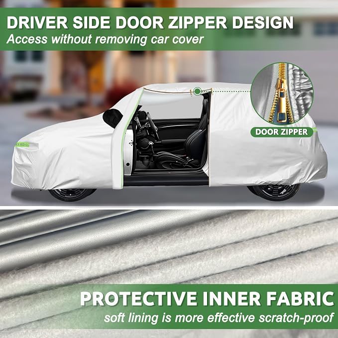 Car Cover for 2002-2025 Mini Cooper/Cooper S/Hardtop/Convertible 2-Door - Image 2