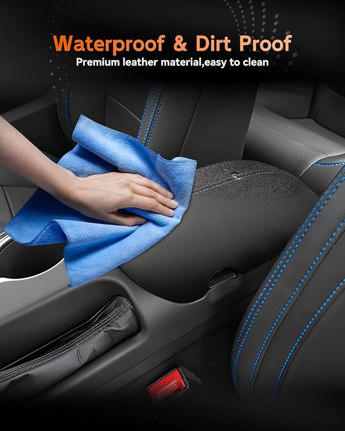 CDEFG for Ford Mustang 2024-2025 Center Console Cover Armrest Box Cover for - Image 6