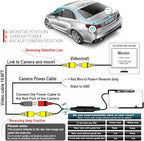 License Plate Backup Camera, JPP Front/Rear View Camera 170° Viewing Angle - Image 6