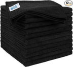 HOMEXCEL Microfiber Cleaning Cloths 12 Pack, Premium 16 x 16 inch Microfiber by HOMEXCEL