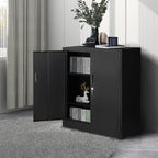 Metal Storage Cabinet, 36.2" H Locking Storage Cabinet - Image 6