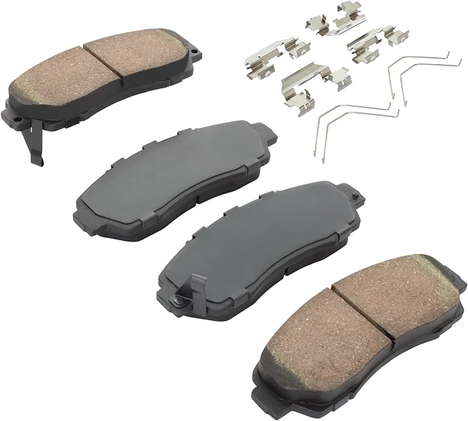Premium Ceramic Front Brake Pads Compatible - Image 2