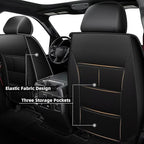 AOMSAZTO Ford Ranger Seat Covers: Front Seat Covers Custom Fit 2019 2020 2021 - Image 2