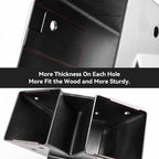 Heavy Duty Swing Sets Brackets Including 2 Black A-Frame Swing Set Brackets and - Image 3