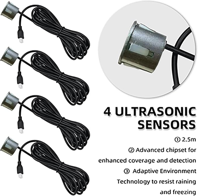 Parking Sensor Kit Backup Sensor Kit Reverse Sensor - Image 7