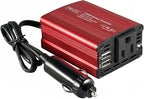 FOVAL 150W Car Power Inverter 12V DC to 110V AC Converter Vehicle Adapter Plug by FOVAL