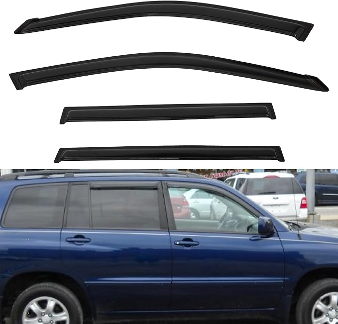 4pcs Window Visors Compatible by LQQDP