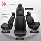 MIROZO Dodge Ram Seat Covers Full Set - Image 7