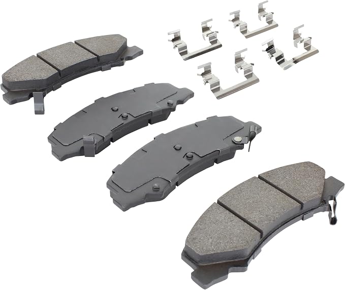 Premium Ceramic Front Brake Pads Compatible - Image 2