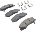 Premium Ceramic Front Brake Pads Compatible - Image 2