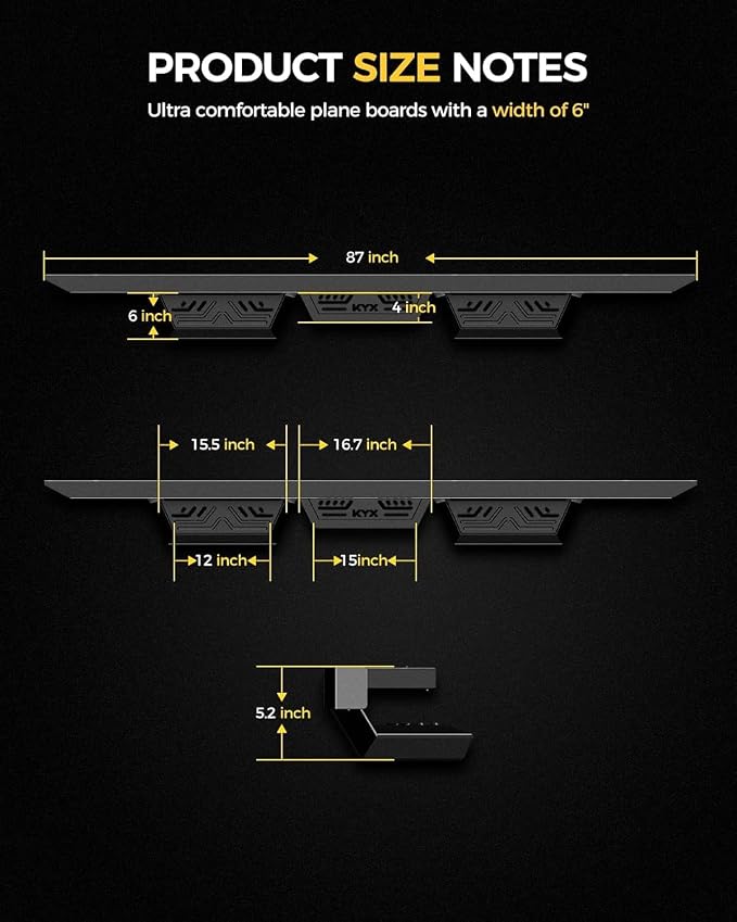 KYX Running Boards Compatible - Image 7