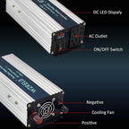 WZRELB 800W Pure Sine Wave Inverter 36V DC to 110V 120V AC Power Converter - Image 3