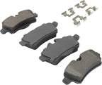 Premium Semi-Metallic Rear Brake Pads Compatible - Image 2