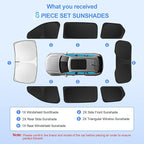 8pcs Car Window Shades for Jeep Grand Cherokee 2022-2025 Accessories, - Image 7