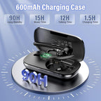 Bluetooth Headset, Wireless Bluetooth 5.3 Earpiece, 90Hrs Hands Free Headset - Image 4