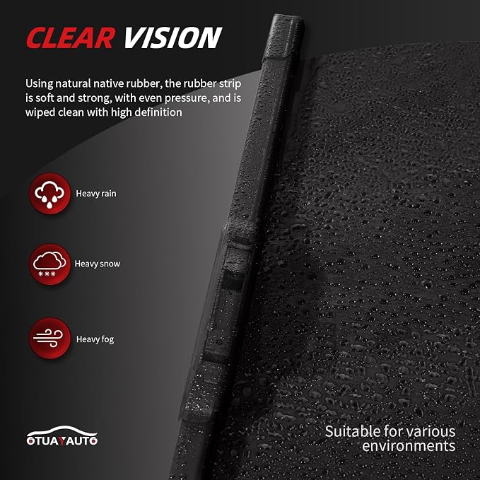 OTUAYAUTO Premium Windshield Wiper Blades - Image 5