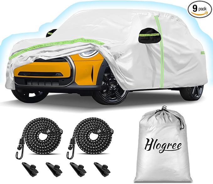Car Cover for 2002-2025 Mini Cooper/Cooper S/Hardtop/Convertible 2-Door by HLOGREE